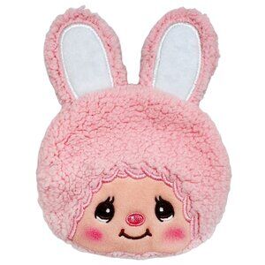 Monchhichi Chimutan Bunny Face Plush Coin Bag
